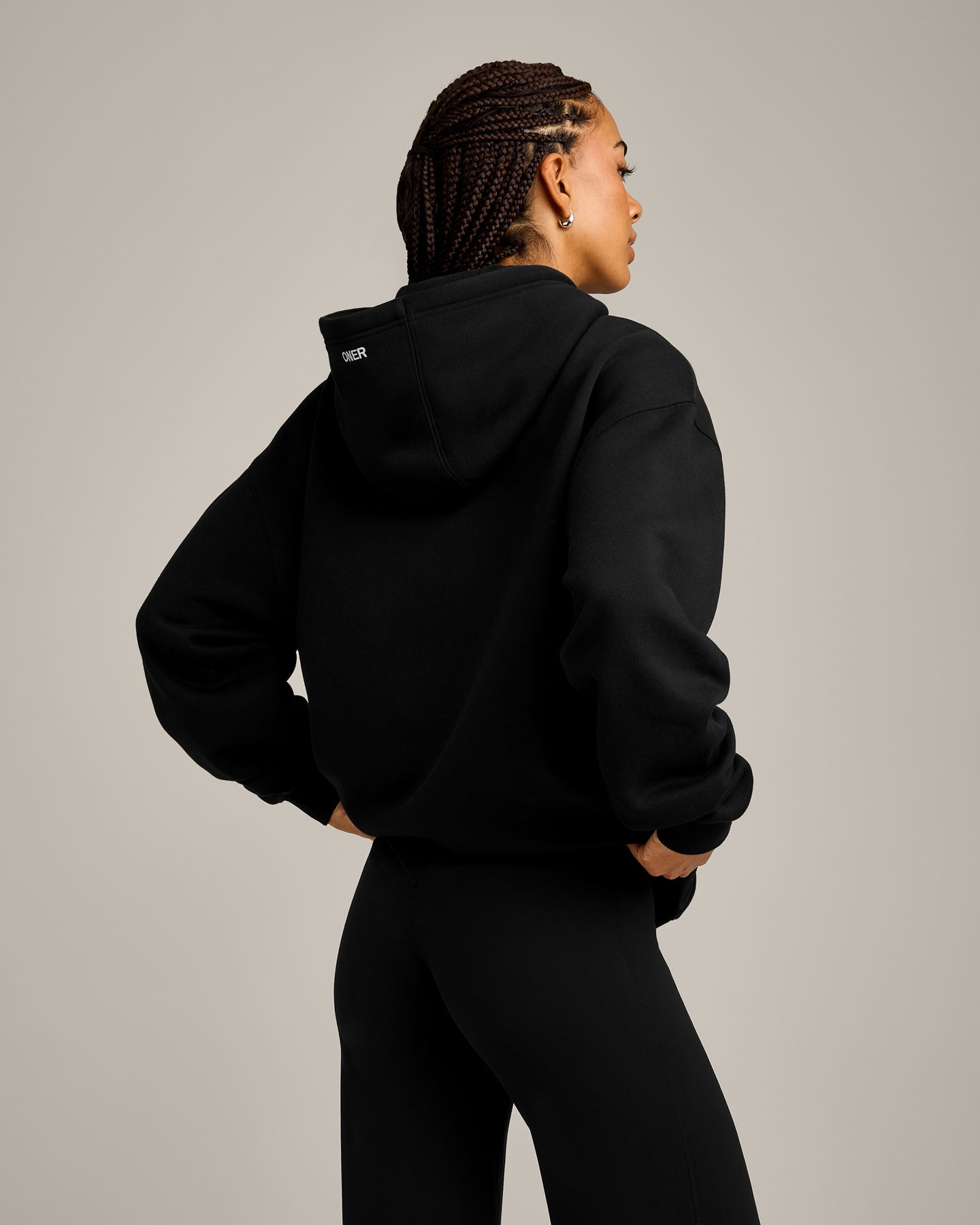 Foundations Cosy Hoodie | Black