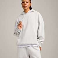 Foundations Cosy Hoodie | Light Grey Marl