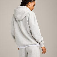 Foundations Cosy Hoodie | Light Grey Marl