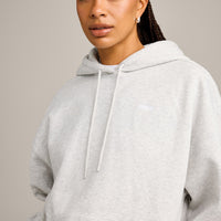 Foundations Cosy Hoodie | Light Grey Marl