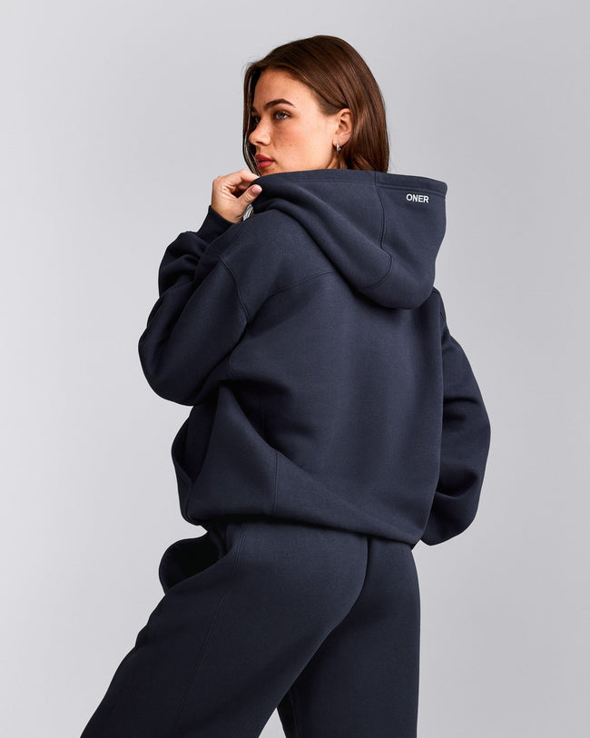 Foundations Cosy Hoodie | True Blue