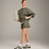 Foundations Cosy Oversized Sweatshirt | Alpine Green