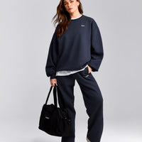 Foundations Cosy Oversized Sweatshirt | True Blue