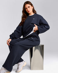 Foundations Cosy Oversized Sweatshirt | True Blue