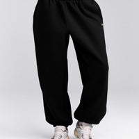 Foundations Cosy Oversized Joggers | Black