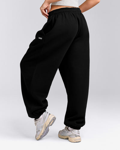 Foundations Cosy Oversized Joggers | Black