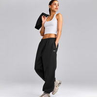 Foundations Cosy Oversized Joggers | Soft Black