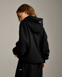 Foundations Cosy Oversized Hoodie | Black