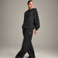 Foundations Cosy Oversized Hoodie | Soft Black
