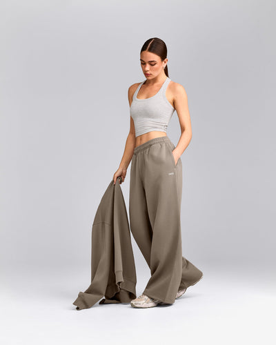 Foundations Cosy Oversized Straight Leg Joggers | Minky