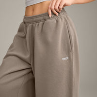 Foundations Cosy Oversized Straight Leg Joggers | Minky