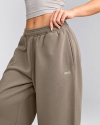 Foundations Cosy Oversized Straight Leg Joggers | Minky
