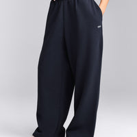 Foundations Cosy Oversized Straight Leg Sweatpants | True Blue