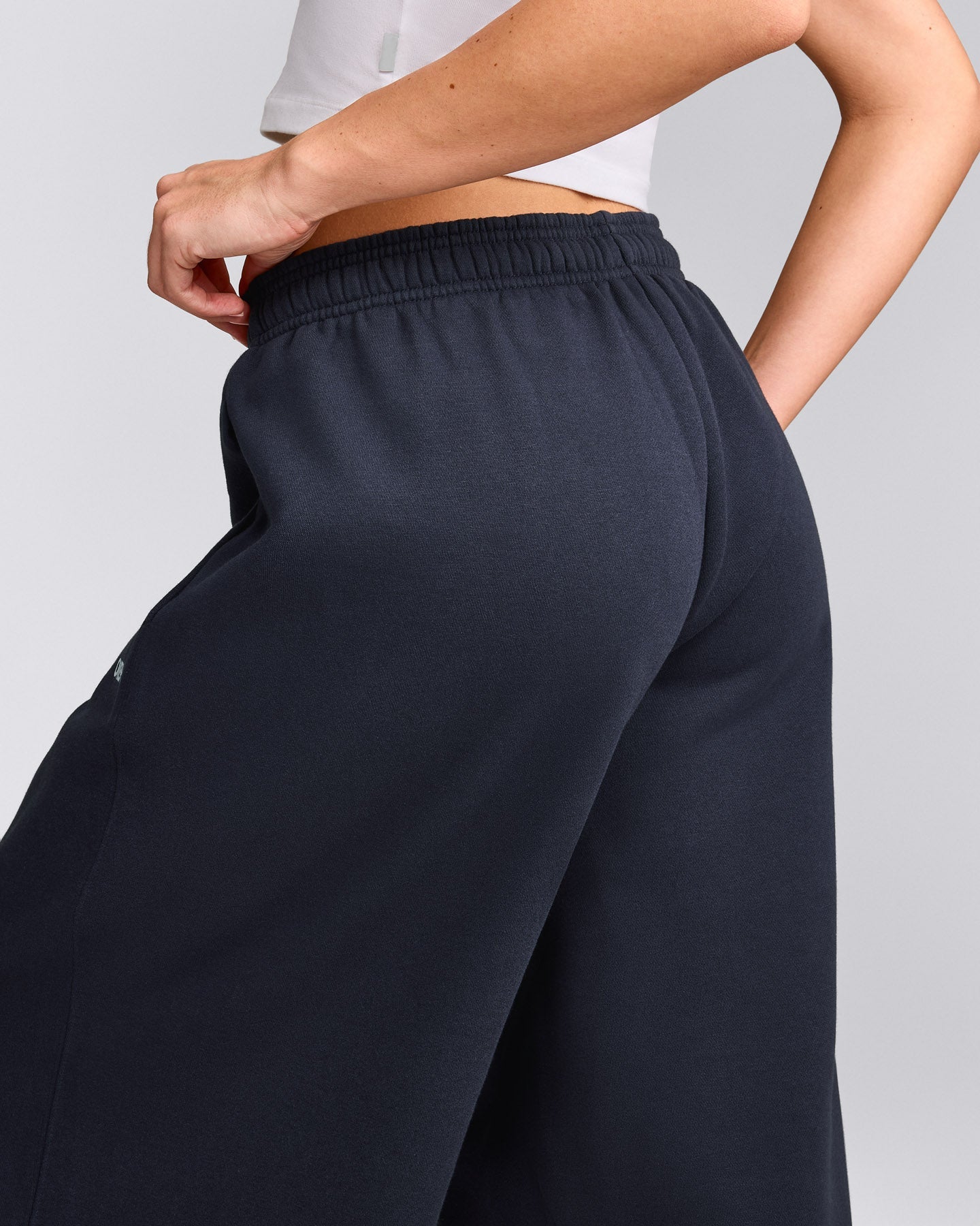 Foundations Cosy Oversized Straight Leg Sweatpants | True Blue