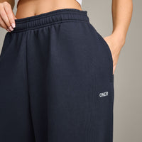Foundations Cosy Oversized Straight Leg Joggers | True Blue