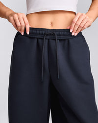 Foundations Cosy Oversized Straight Leg Sweatpants | True Blue