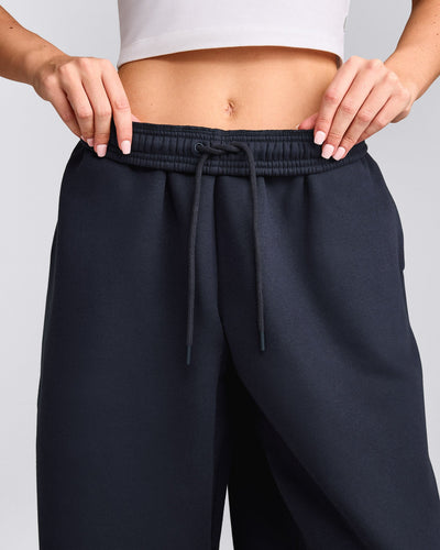 Foundations Cosy Oversized Straight Leg Sweatpants | True Blue