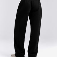 Foundations Cosy Straight Leg Sweatpants | Black