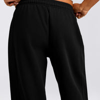 Foundations Cosy Straight Leg Sweatpants | Black