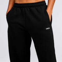 Foundations Cosy Straight Leg Sweatpants | Black