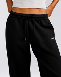 Foundations Cosy Straight Leg Sweatpants | Black