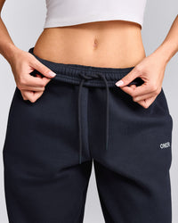 Foundations Cosy Straight Leg Joggers | True Blue