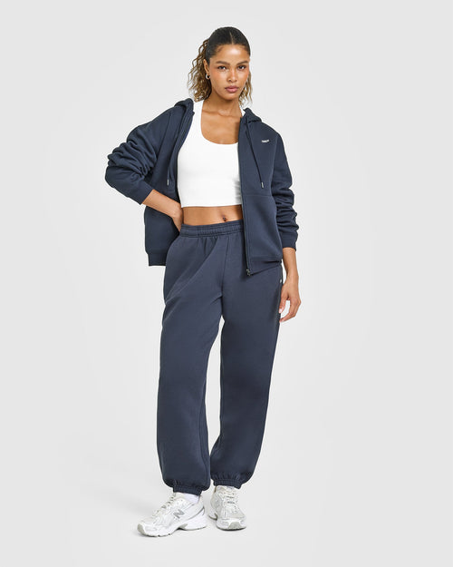 Foundations Zip Up Hoodie | True Blue