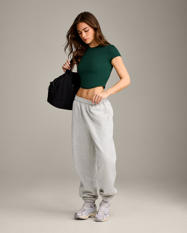 Mellow™ Motion Crew Neck Mid Top | Racing Green