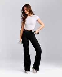 Mellow™ Motion Crew Neck Mid Top | White