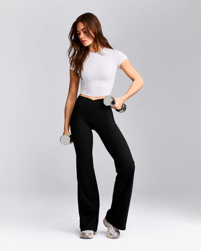 Mellow™ Motion Crew Neck Mid Top | White