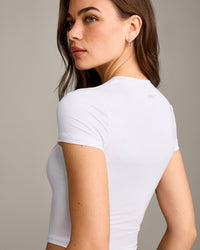 Mellow™ Motion Crew Neck Mid Top | White