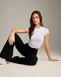 Mellow™ Motion Crew Neck Mid Top | White