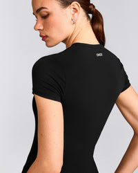 Mellow™ Motion Crew Neck Top | Black