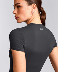 Mellow™ Motion Crew Neck Top | Coal