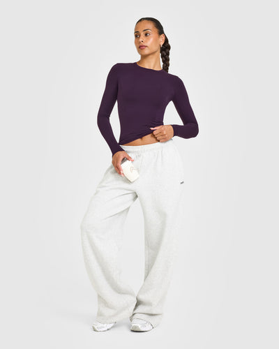 Mellow™ Soft Long Sleeve Top | Blackberry Purple