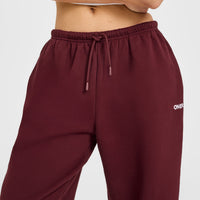 Mid Weight Relaxed Joggers | Rosewood