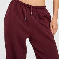 Mid Weight Relaxed Straight Leg Joggers | Rosewood