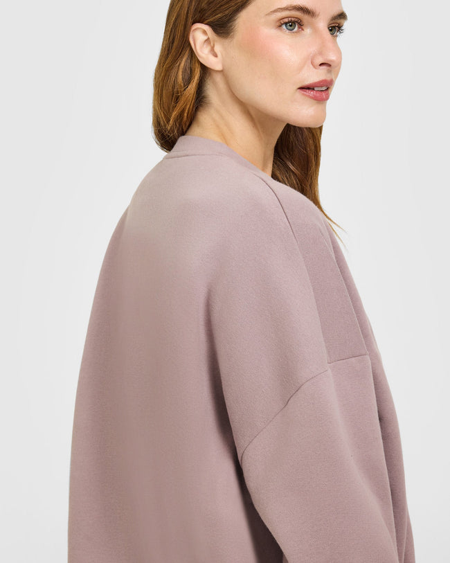 Mid Weight Sweatshirt | Dusty Purple