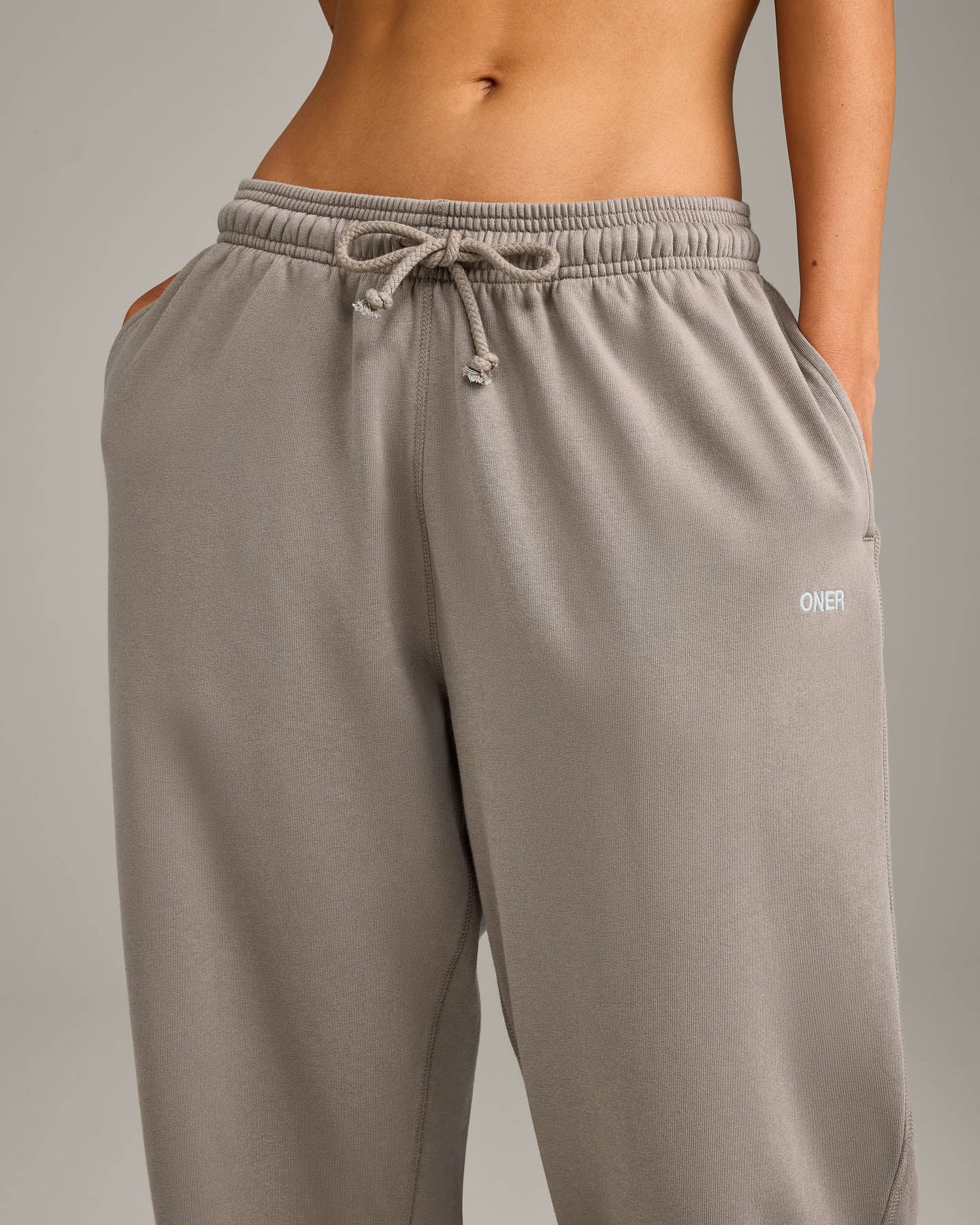 Raw Cut Lounge Wide Leg Joggers | Washed Minky