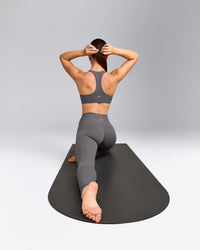 SoftMotion™ Bralette with Grey Logo | Ash Grey