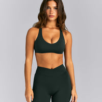 SoftMotion™ Bralette | Emerald Noir