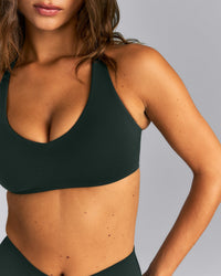 SoftMotion™ Bralette | Emerald Noir