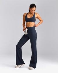 SoftMotion™ Bralette with Grey Logo | True Blue