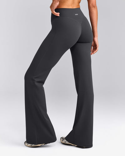 SoftMotion™ Flared Bottoms with Grey Logo | Coal