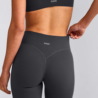 SoftMotion™ Flared Bottoms with Grey Logo | Coal