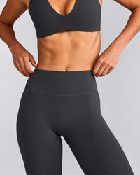 SoftMotion™ Flared Bottoms with Grey Logo | Coal