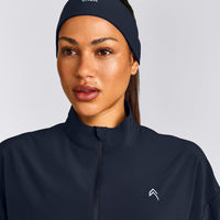 SoftMotion™ Headband with Grey Logo | True Blue