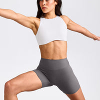 SoftMotion™ High Neck Sports Bra | White