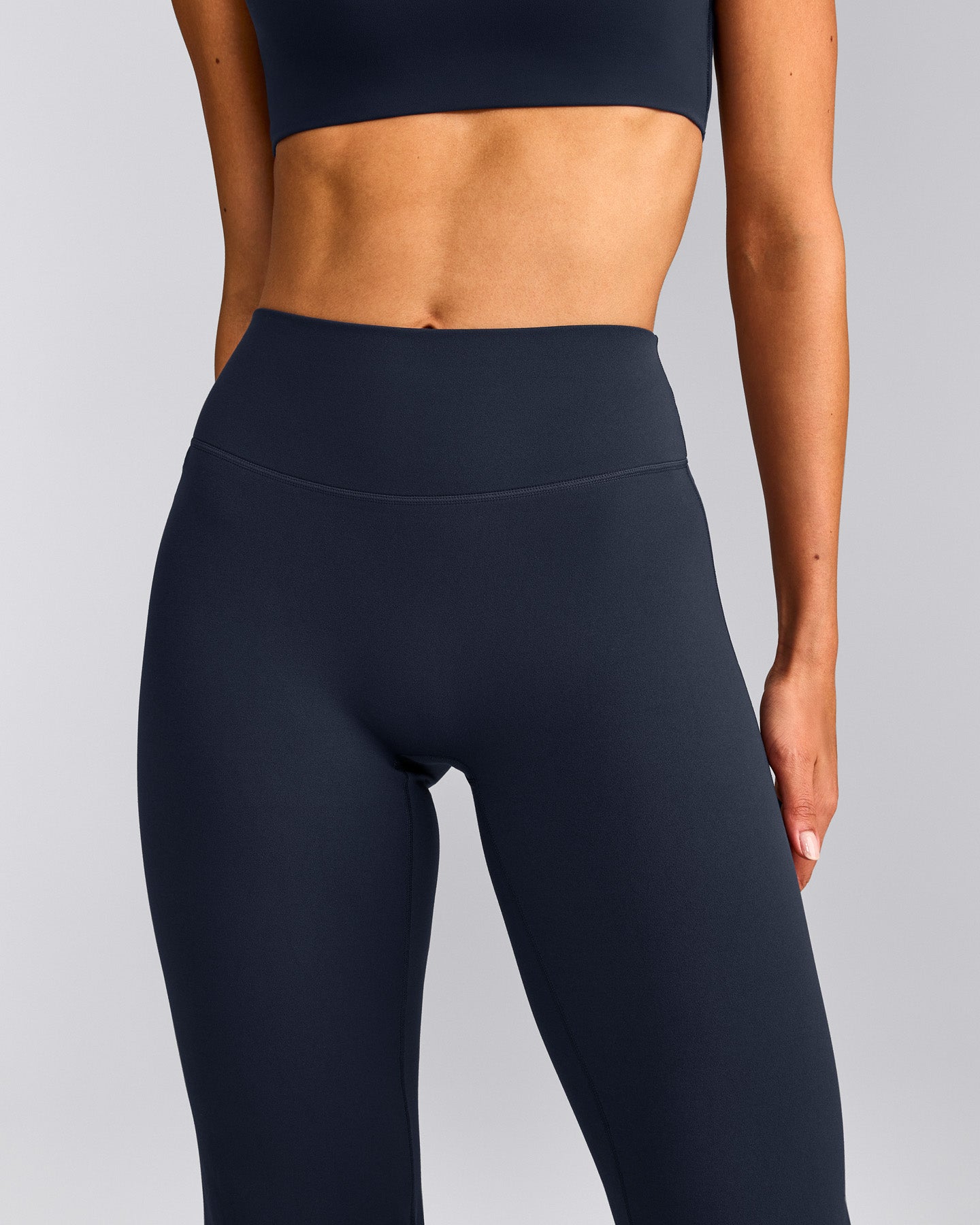 SoftMotion™ Flared Bottoms with Grey Logo | True Blue