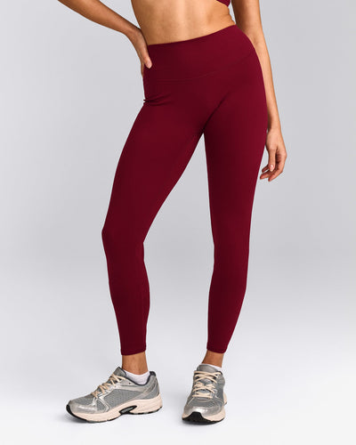 SoftMotion™ High Waisted Leggings | Ruby Red